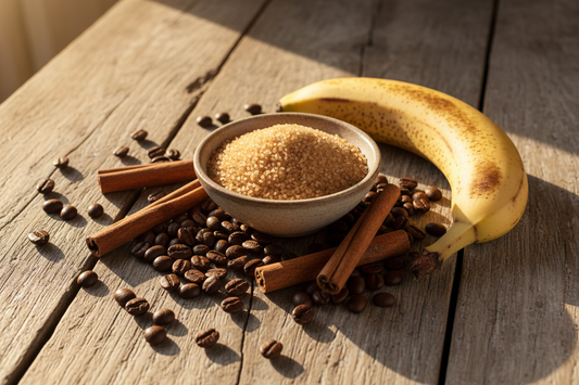 Caramelized Banana Iced Coffee Recipe